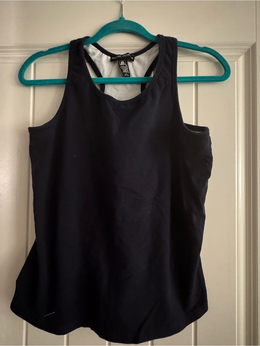 Mossimo Supply Co. Black Racerback Tank Top